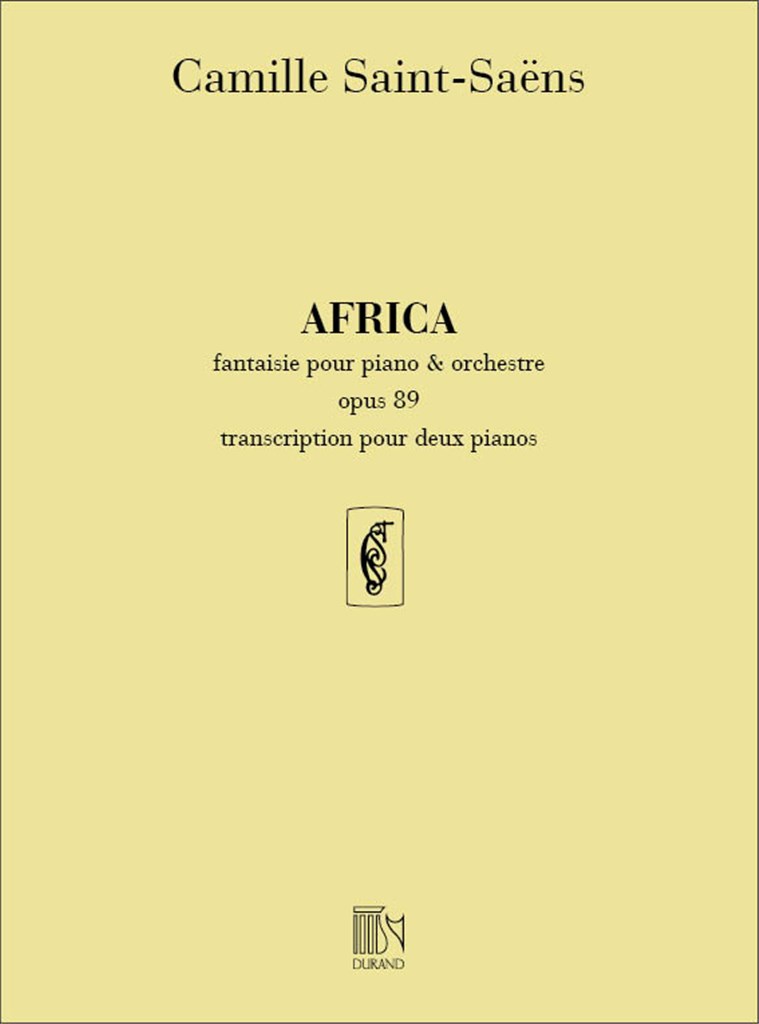 Africa- Pour Piano Et Orchestre